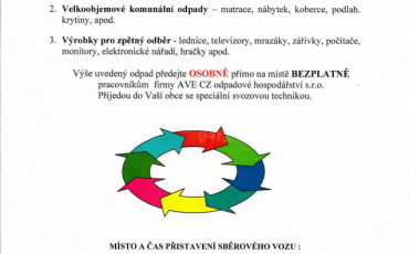 Uplynulé události Sběrový den 4.10.2025