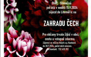 Zahrada Čech 2024