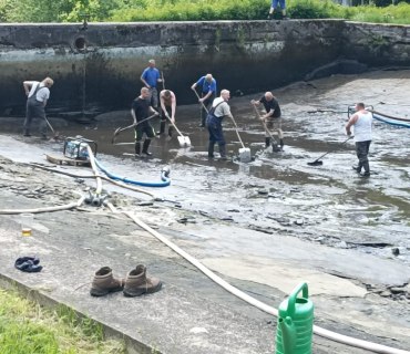 Čištění nádrže 20.5.2023