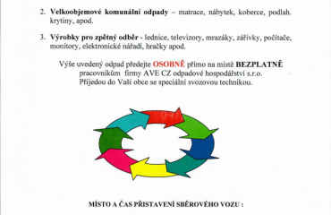 Sběrový den 4.10.2025